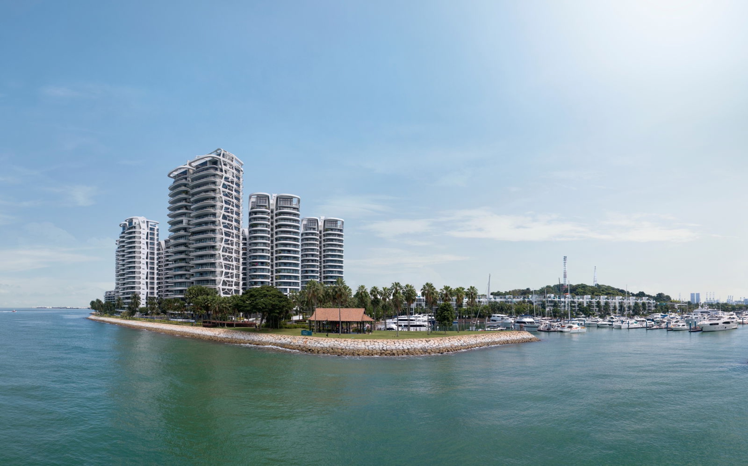 Cape Royale — Waterfront scale, marina views and a genuinely private address.